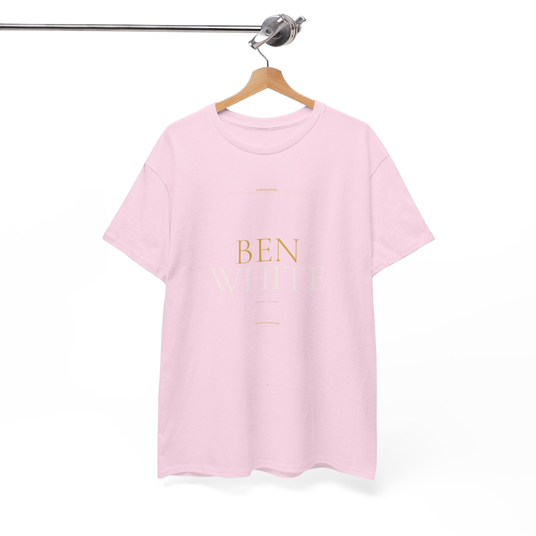 Ben White — The Quiet Warrior Tee | Arsenal Champions 25/26