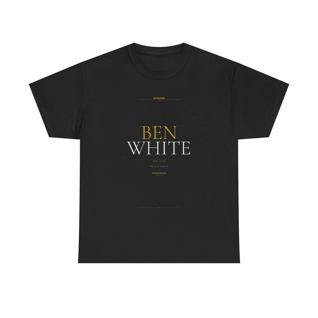 Ben White — The Quiet Warrior Tee | Arsenal Champions 25/26