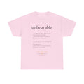 Unbearable Tee