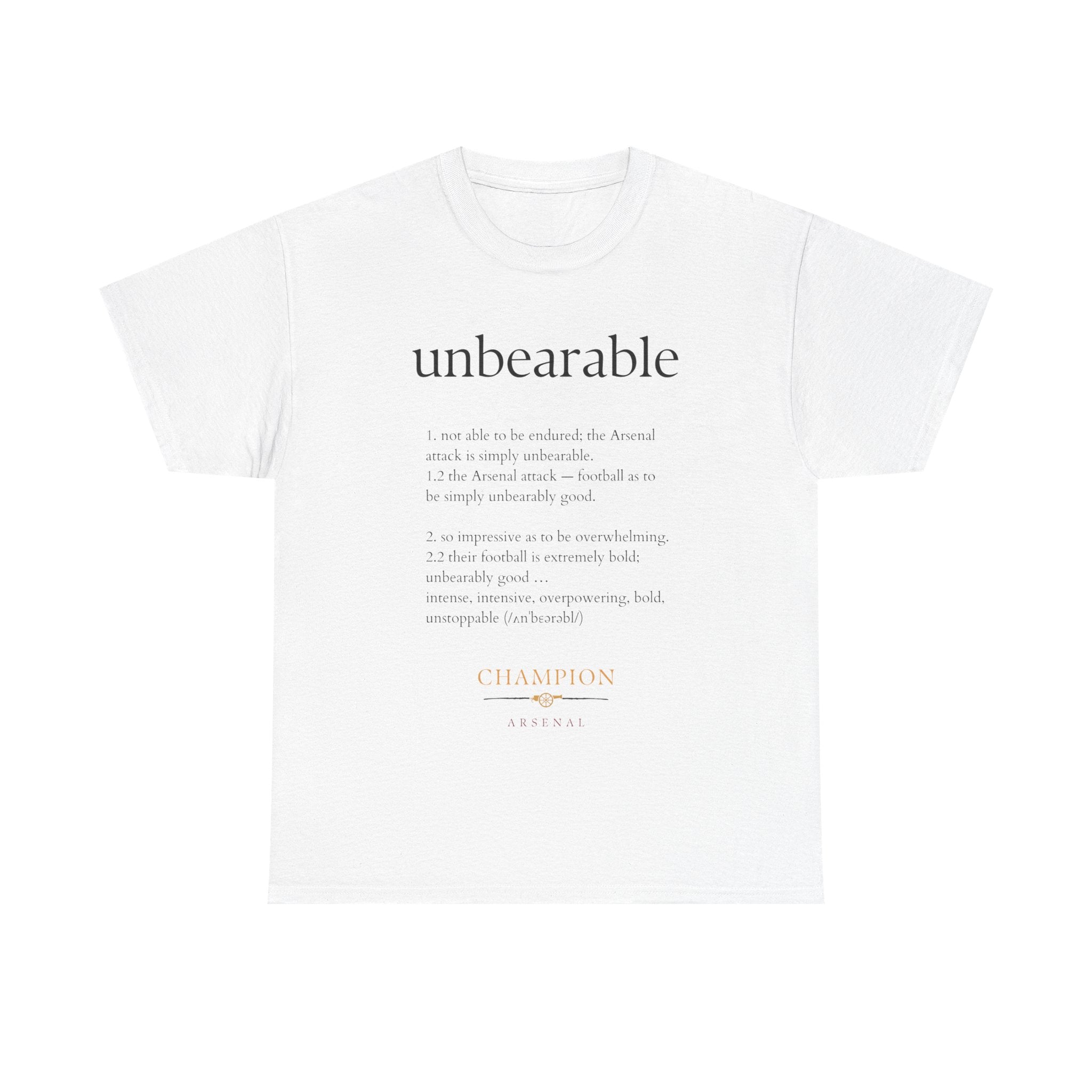 Unbearable Tee